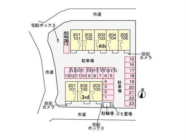 タートルヒルズ４thの物件外観写真